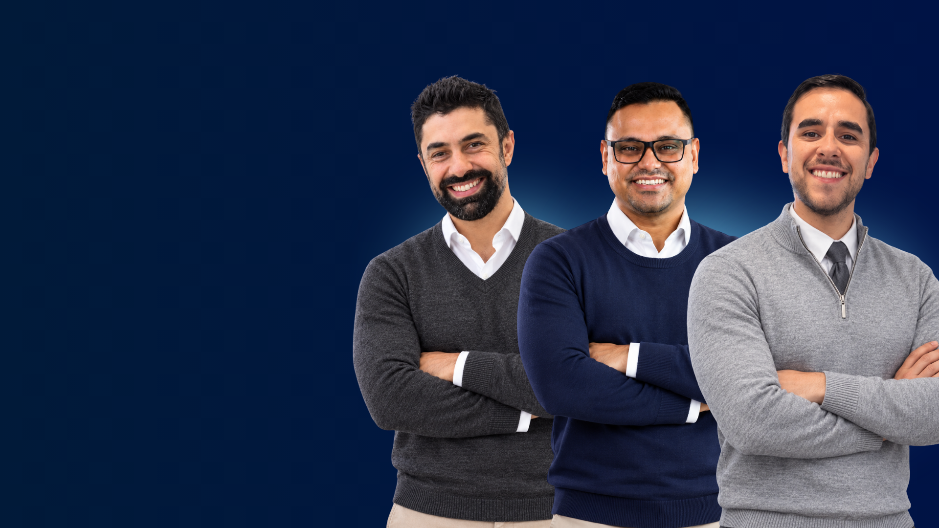 Marcelo Brito, Bruno Toledo e Leonardo Portes